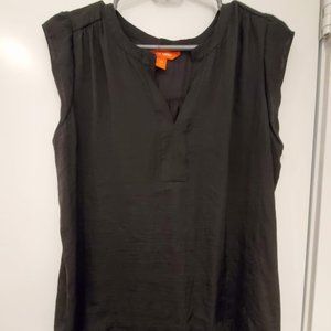 Joe Fresh Black Sleeveless Blouse